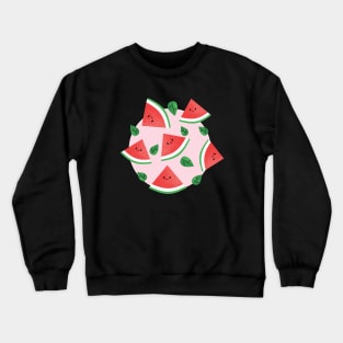 cute watermelon pattern Crewneck Sweatshirt